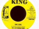 THE DETERMINATIONS Bing Bong on King Promo Northern Soul 45 Hear