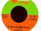 GEATER DAVIS My Love is So Strong on House of Orange Soul Funk 45 Hear