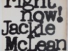 JACKIE MCLEAN Right Now BLUE NOTE LP stereo ny usa