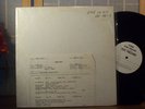 JETHRO TULL LP A PASSION PLAY RARE TEST PRESSING PROMO w SHEET  NM-