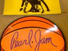 Pearl Jam Ten Vinyl Basketball Picture Disc Epic Records 1992 Sony 468884-0