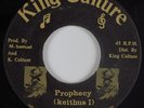 Reggae Roots 45 KEITHUS I Prophecy KING CULTURE HEAR