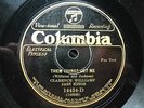 CLARENCE WILLIAMS' JAZZ KINGS 'THEM THINGS GOT ME' RACE COLUMBIA 14434-D