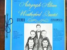 AUTOGRAPH ALBUM WEATHERFORD QUARTET RECORD LP