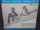 BOB SWANSON and the BEE JAYS: Live every minute - rare 1960s - SEALED LP