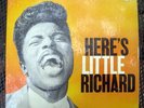 HERE'S LITTLE RICHARD SPECIALTY SP 100 ORIGINAL PRESS (1957) 12