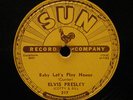 RARE 78 rpm ELVIS PRESLEY on SUN 217 BABY LET'S PLAY HOUSE u-142/u-143-2