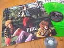 The JIMI HENDRIX EXPERIENCE Fire 1986 Color Green Vinyl Tooop raaaaare NM