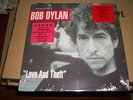 bob dylan : love and theft 2-lp vinyl SEALED first press with stickers RARE