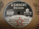 EDISON 51173 BROADWAY DANCE O. Who's Sorry Now? / Tell Me Gypsy Last copy N-