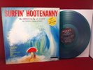 AL CASEY SURFIN' HOOTENANNY STEREO GREEN WAX SURF ROCK LP VG+