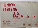 BACH Henryk SZERYNG Violin Solo COMPLETE 3 LP XOC 125 126 & 127 EX/NMINT