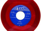 SCARCE Original 1953 THE CROWS 45 RPM RAMA Records RED W/ BLUE Label 