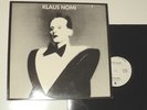 Rare LP KLAUS NOMI Total Eclipse Import David Bowie 1982 England w/ Bonus 12