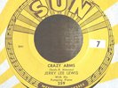 Rockabilly 45-Jerry Lee Lewis-Crazy Arms / End of the Road-Sun 259-VG NICE
