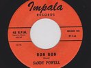 Rare Twin Spin Philly Doowop SANDY POWELL/Grp Bon Bon/Pistol Packin Papa HEAR 2