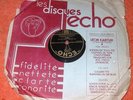 LEON KARTUN MICHEL WARLOP RARE 78 TOURS FRENCH JAZZ 1934 ECHO
