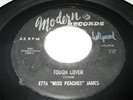ETTA miss peaches JAMES - Tough Lover / Fools We Mortals Be - Rare Orig SOUL 45