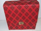 RECORD LIBRARY VINTAGE STORAGE SINGLE FOLDER CARRY CASE 7