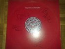 KING CRIMSON LP DISCIPLINE SIGNED AUTOGRAPH AUTOGRAPHED