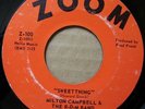 MILTON CAMPBELL & THE RDM BAND Sweet Thing ZOOM FUNK SOUL 45 HEAR