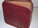 RECORD LIBRARY VINTAGE STORAGE SINGLE FOLDER CARRY CASE 7