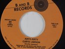 70s Soul 45 CURTIS LAWSON Fifty-Fifty B AND B HEAR
