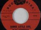 Northern Soul 45 CLAY HAMMOND Dance Little Girl DUO DISC HEAR NM