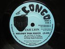 MELODY  FOR NEGUS  /  JAH  LION  /  orig  CONGO  7 in   1983
