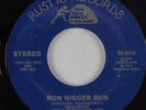 70s Soul 45 CHECKMATES LTD. Run N****r Run RUSTIC HEAR NM