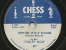 Hear -  Rare -Blues 78 -  Howlin Wolf - Howlin Wolf Boogie - Chess # 1497  - G