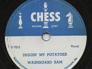 HEAR - Rare R&B 78 - Washboard Sam - Diggin' My Potatoes - Chess # 1545 - VG+