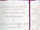 RARE FRENCH GUY REIBEL EXPERIMENTAL  AVANT GARDE LP