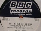 BBC RADIOPHONIC WORKSHOP 'WORLD OF DR WHO/MOONBASE 3' 1973 DUDLEY SIMPSON UK 45