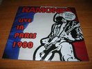 RAMONES    live in paris 1980    7'   clear vinyl