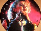 Madonna First Debut LP Picture Disc UK Sire Pic Disk Rare Everybody Burning Up
