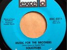 * SOLICITORS Music For The Brothers / Acid  PSYCH FUNK Excello 45 HEAR
