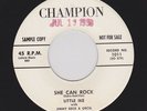 '59 Southern R&B Screamer LITTLE IKE She Can Rock CHAMPION 1011 M- DJ HEAR NOW