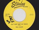 Classic 50s STARDAY Rockabilly BILL MACK Cat Just Got In Town #252 M- HEAR NOW