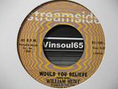 *listen* RARE STAFFORD SPIN  William Hunt 