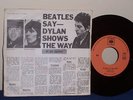 BOB DYLAN with THE BEATLES on back cover BLOWIN' IN THE WIND vs CORRINA, CORRINA