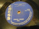CHUCK BERRY Merry Christmas Baby 78 RPM CHESS Rock & Roll b/w Run Rudolph Run