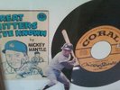 MICKEY MANTLE RECORD AND PAMPHLET AUTOGRAPHED MATTED/FRAMED WITH COA