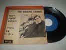 THE ROLLING STONES-NOT FADE AWAY-2nd 45 rpm ITALY PRESS 1964