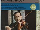 PHILIPS MAROON DELUXE BRAHMS BRUCH ARTHUR GRUMIAUX VIOLIN CONCERTOS 835224 LY NM