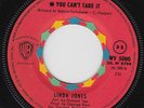 Linda Jones - You can't take it - French Only Northern Soul Dancer - 45 7