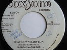 Freddie McGregor Cedric Brooks Count Ossie Beat Down Babylon Coxsone 45 Listen