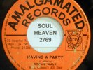 Reggae 45 Killa Rocksteady DENNIS WALK Having A Party AMALGAMATED Records