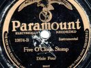 JAZZ 78 DIXE FOUR PARAMOUNT 12674 SOUTH SIDE STOMP/FIVE O'CLOCK STOMP