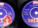 T.REX 20th Century Boy RARE LABEL MISPRINT both sides Free Angel 7 INCH MARC 4
